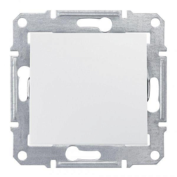 Механизм выключателя 1-кл. 2п СП Sedna 10А IP20 (сх. 2) 250В бел. SchE SDN0200121