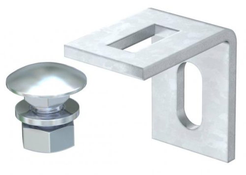 Уголок крепежный универс. 70x50x40 BW 60 40 FT сталь гор. оцинк. OBO 6019560