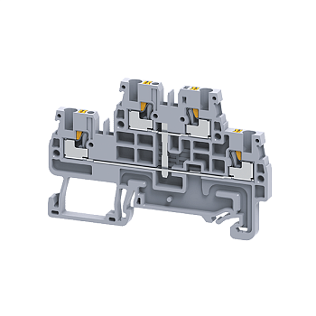 Клемма 2х-ярусная push-in OptiClip CPDL-2.5-2L-I-S сер. КЭАЗ 331864