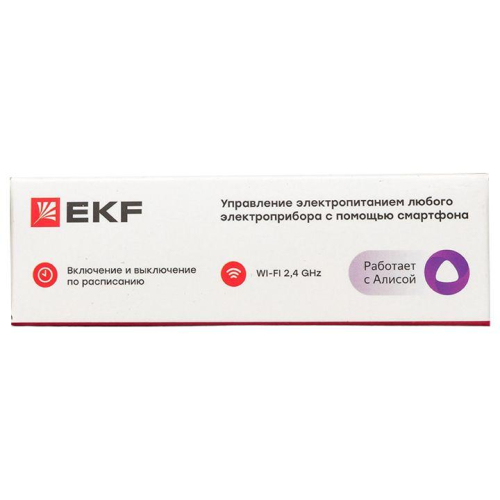 Реле Умное 10А Wi-FI Connect EKF ss-10a-wf