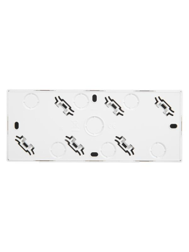 Розетка 3-м ОП LETO с заземл. закрытый корпус ПБТ бел. LEZARD 752-0200-127BUP