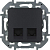 Розетка RJ45 2-м Inspiria CAT.6 UTP антрацит Leg 673843