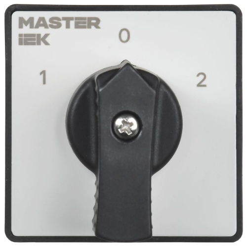 Переключатель кулачковый 10А (сх. 53) стандартная рукоятка IEK MI-CS10-010-053