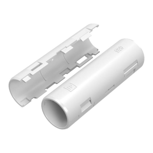 Муфта разборная d20мм бел. (уп.10шт) Промрукав PR13.02445