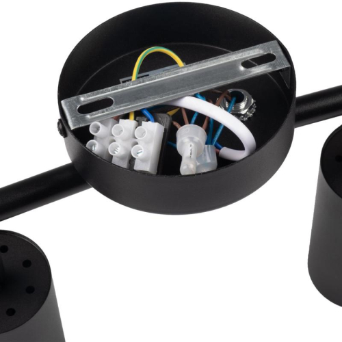 Светильник PCL-0504 4xGU10 IP20 230В BL настен./потолочн. декор. под лампу JazzWay 5066724