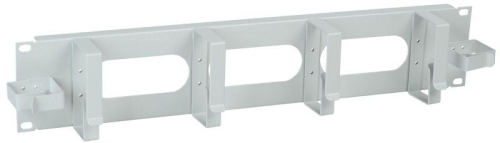 Органайзер кабельный 19 дюйм 2U 2 боковых горизонт. и 4 вертик. кольца сер. ITK CO35-2M6R