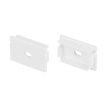 Заглушка LINE-3020 с отверстием пластик (комплект) Arlight 047017