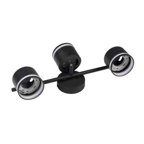 Светильник PCL-0703 max 20Вт (каждая лампа) 3xGX53 IP20 230В BL настен./потолочн. декор. под лампу JazzWay 5066847