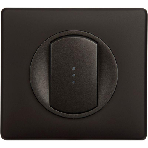 Выключатель 1-кл. 1п 2мод. СП Celiane 10А IP21 230В 10AX механизм сер. Leg 067002