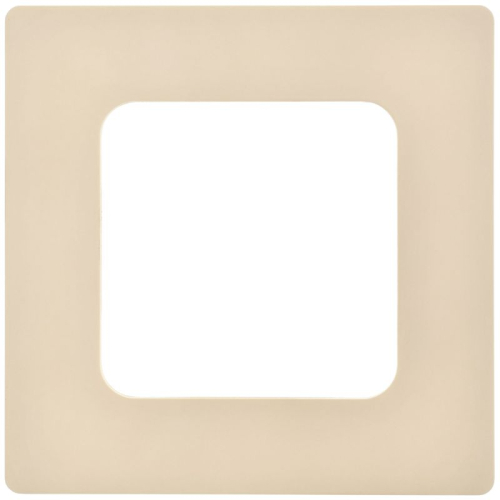 Рамка 1-м СП FLITE РУ-1-К-ФлСл сливочный IEK FI-M12-32-20-K86