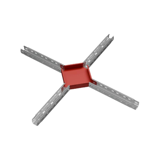 Разветвитель для лотка Х-образ. 50х50мм "ПЛЮС" HD85 КМ PL18588