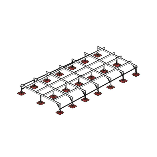 Конструкция опорная для установки оборудования TECHNORAPTOR FOOT 3000х6000 тип 1 KM-TR-F-SSEI-3000-6000-1 КМ TR0058