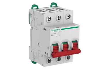 Выключатель нагрузки 3п 63А ВН Systeme9 400В SE S9S40363