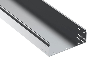 Лоток листовой неперфорированный ESCA 7 100х300 L2500 сталь 2.0мм IEK CLN10-100-300-200-D25