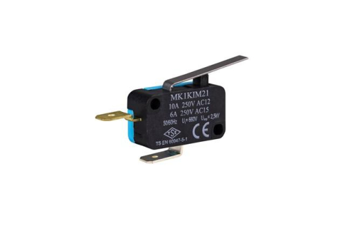 Выключатель-микро 10А 250В AC с лапкой EMAS MK1KIM21
