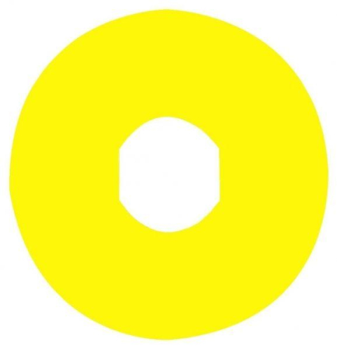 Пластина с маркир. аварийн. останов. SchE ZBY8101