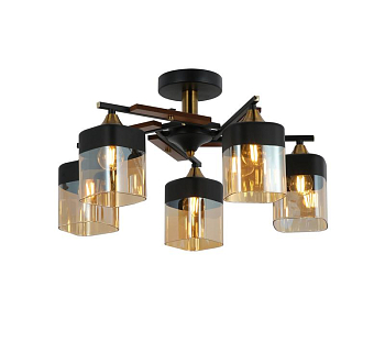 Люстра Glitz Е27х5 60Вт IP20 Freya FR5154PL-05B