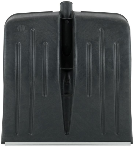 Лопата для уборки снега большая 420х420мм без черенка пластик. 68100