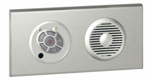 Панель лицевая Celiane для тюнера титан Leg 068520