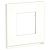 Рамка 1-м Unica Pure горизонт. матов. стекло/бел. SchE NU600289