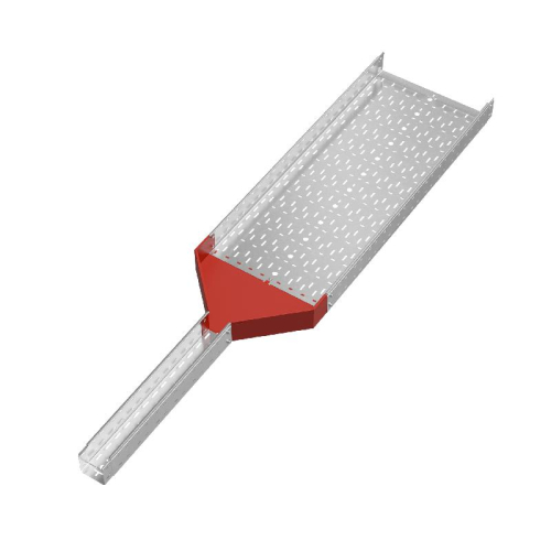 Переходник центральный 100х100-500мм "ПЛЮС" HD85 КМ PL17857