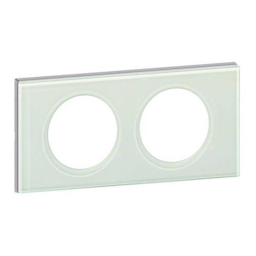 Рамка 2-м Celiane смальта бел. глина Leg 069312