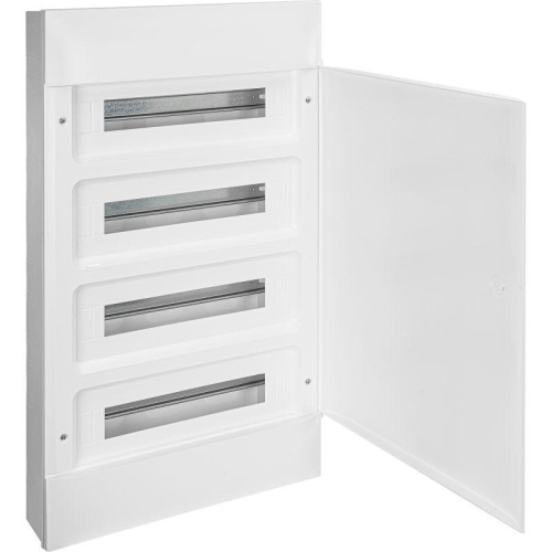 Щиток пластиковый навесной Practibox S 4х18 бел. дверь Leg 137609