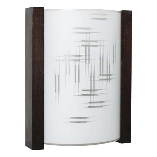 Светильник НББ 01-60-501 "Карелия" 230х180х68 "Элегант" матов./венге (инд. упак.) Элетех 1005206010