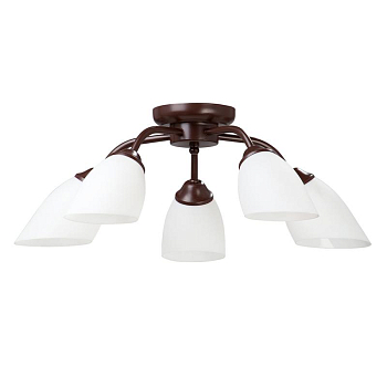 Люстра 5xE14 макс. 40Вт плафон ПП Vitaluce V3252/5PL