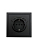 Розетка 1-м СП ZIMA IP20 Type-C + USB с заземл. механизм черн. бархат LEZARD 704-4288-181TC