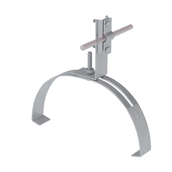 Держатель болтовой DFKB-D5-10 для фигурного конька для прутка d5-10мм сталь КМ MA0427