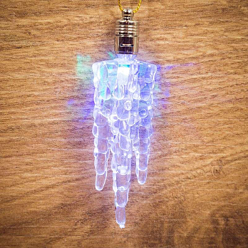 Фигура светодиодная подвесная "Сосулька" 10х3см Neon-Night 501-093