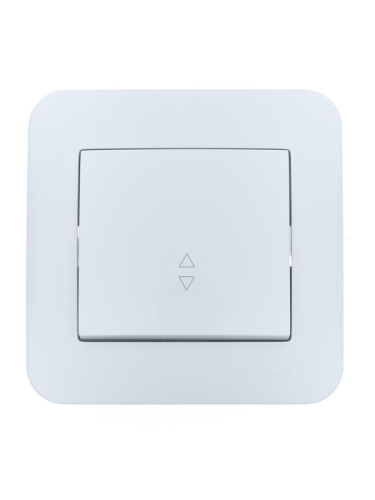 Переключатель проходной 1-кл. 1п СП ASTI 10А IP20 в сборе бел. LEZARD 7081-0202-105