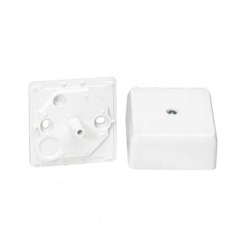 Коробка соед. 60х60 IP20 RAL9003 бел. SchE IMT34351