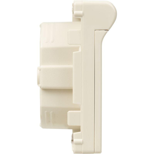 Панель лицевая Valena Life для розетки 2К+З с крышкой сл. кость Leg 754841