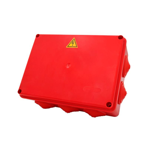 Коробка распределительная огнестойкая 190х140х70мм IP54 КРОПС-П5 FRJB-KM-P5-16-06-КРОПС-IP54 КРОПС-П5 для кабелей до 16кв.мм 6 клемм КМ KR0146