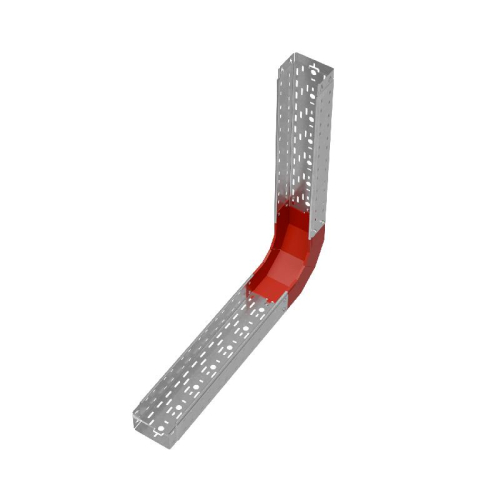 Угол для лотка вертикальный внутренний 90град. 100х150мм "ПЛЮС" HD85 КМ PL17716