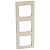 Рамка 3-м Valena верт. сл. кость (DIY-упак.) Leg 695636