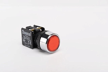 Кнопка (1НЗ) красн. EMAS KB12DK