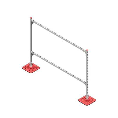 Конструкция опорная для горизонт. прямоугол. воздуховодов и метал. лотков кабеленесущих систем TECHNORAPTOR FOOT 2000х1500 KM-TR-F-SSHRAD-2000-1500 КМ TR0097