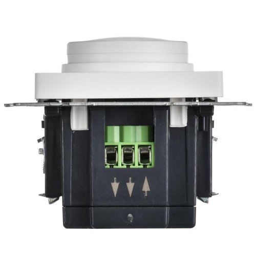 Светорегулятор поворотно-нажимной СП BRITE СС10-1-0-БрАБ 600Вт механизм арктич. бел. IEK BR-D20-0600-K91