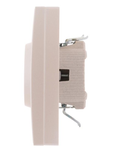 Розетка 2-м СП Rain с заземл. керамика жемчуж./бел. перламутр. LEZARD 703-3030-127