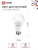 Лампа светодиодная LED-A60-FITO 15Вт A60 грушевидная E27 230В для растений IN HOME 4690612036502 Лампа светодиодная LED-A60-FITO 15Вт A60 грушевидная E27 230В для растений IN HOME 4690612036502