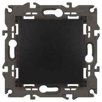 Переключатель 1-кл. СП Elegance 14-1103-05 10А IP20 250В 10AX механизм антрацит Эра Б0034227