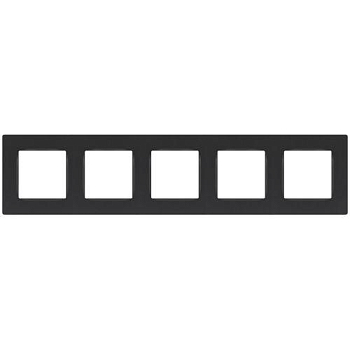 Рамка 5-м 12-5205-12 Классик графит Эра Б0067784