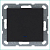 Выключатель 1-кл. 10А IP20 с подсветкой механизм черн. матовый soft touch Jasmart G3011NPB