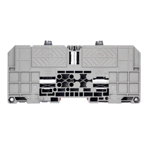 Клемма проходная болтовой зажим 2 точки подключения 185кв.мм сер. DKC FER-185