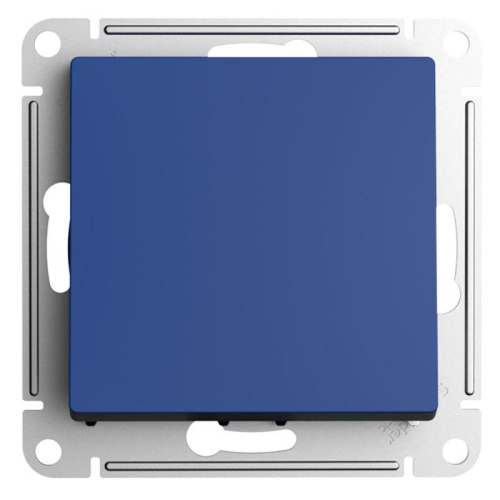 Выключатель AtlasDesign (сх. 1) 10AX с самовозвратом механизм аквамарин SE ATN001115