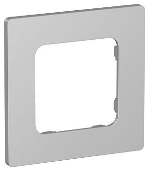 Рамка 1-м СП FLITE РУ-1-К-ФлА алюм. IEK FI-M12-32-20-K47