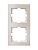 Рамка 2-местн. вертик. VESNA жемчужно-бел. перламутр LEZARD 742-3000-152